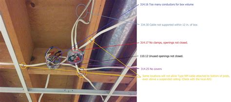 mounting a 4x4 junction box in a drop ceiling|junction box installation instructions.